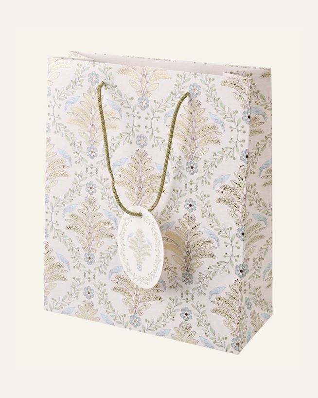 Presentpåse multi/blå - 24x29x10 cm multi/blå - 1