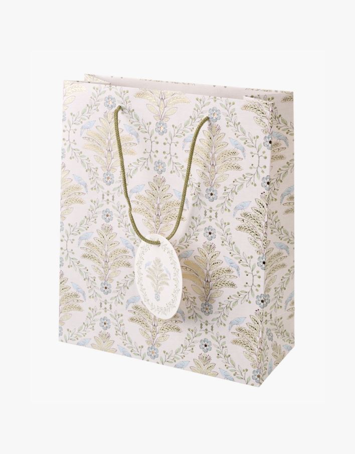 Presentpåse multi/blå - 24x29x10 cm multi/blå - 1