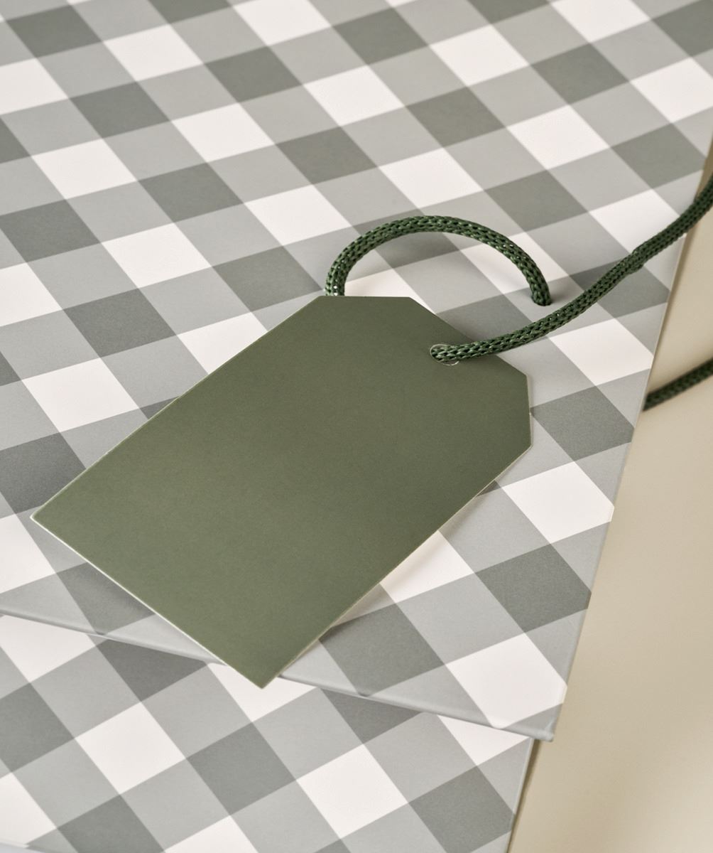 Presentpåse multi/grön - 2