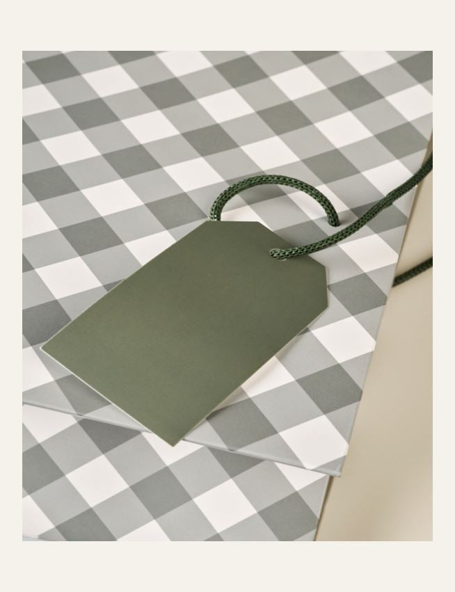 Presentpåse multi/grön - 2