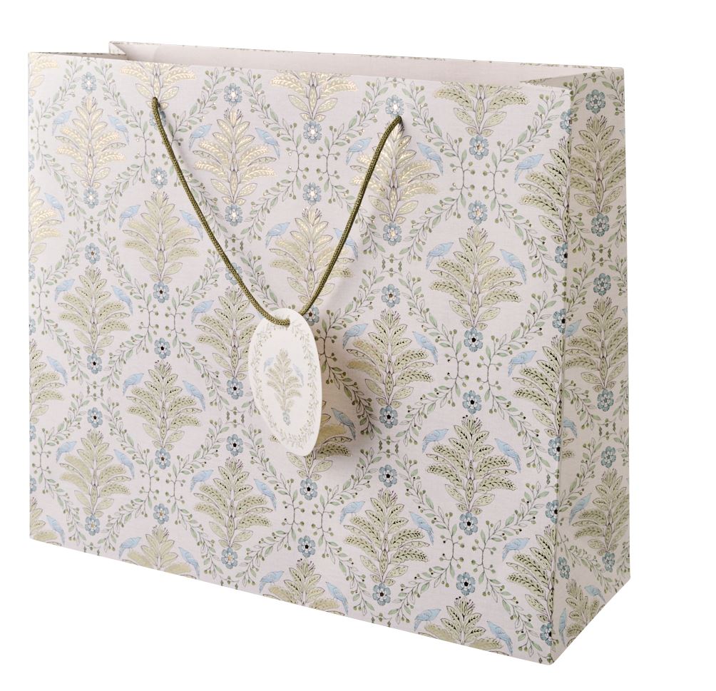 Presentpåse multi/blå - 36x42x14 cm multi/blå - 1