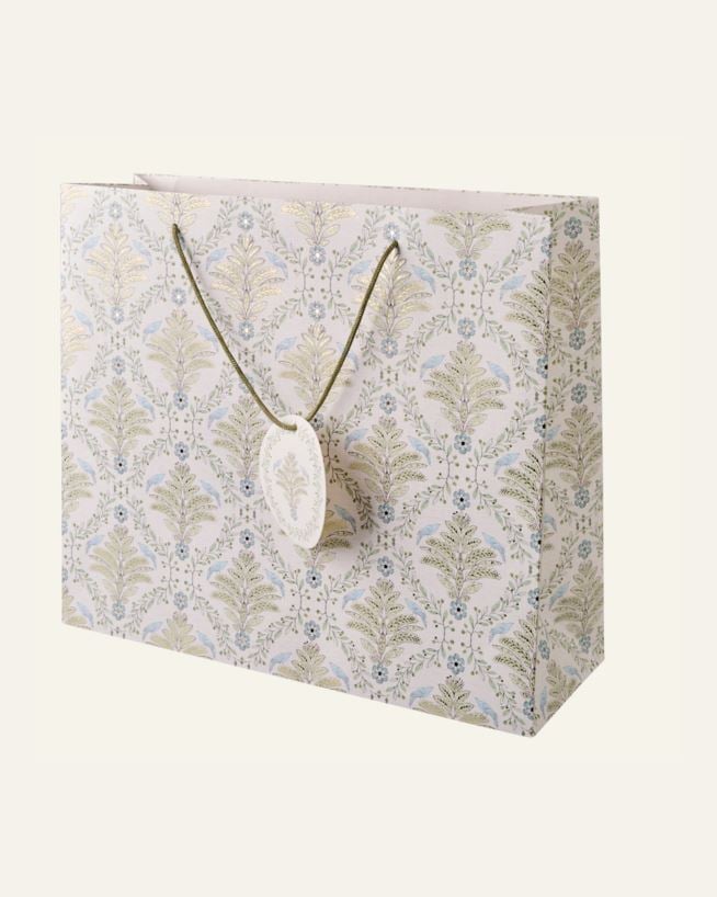 Presentpåse multi/blå - 36x42x14 cm multi/blå - 1