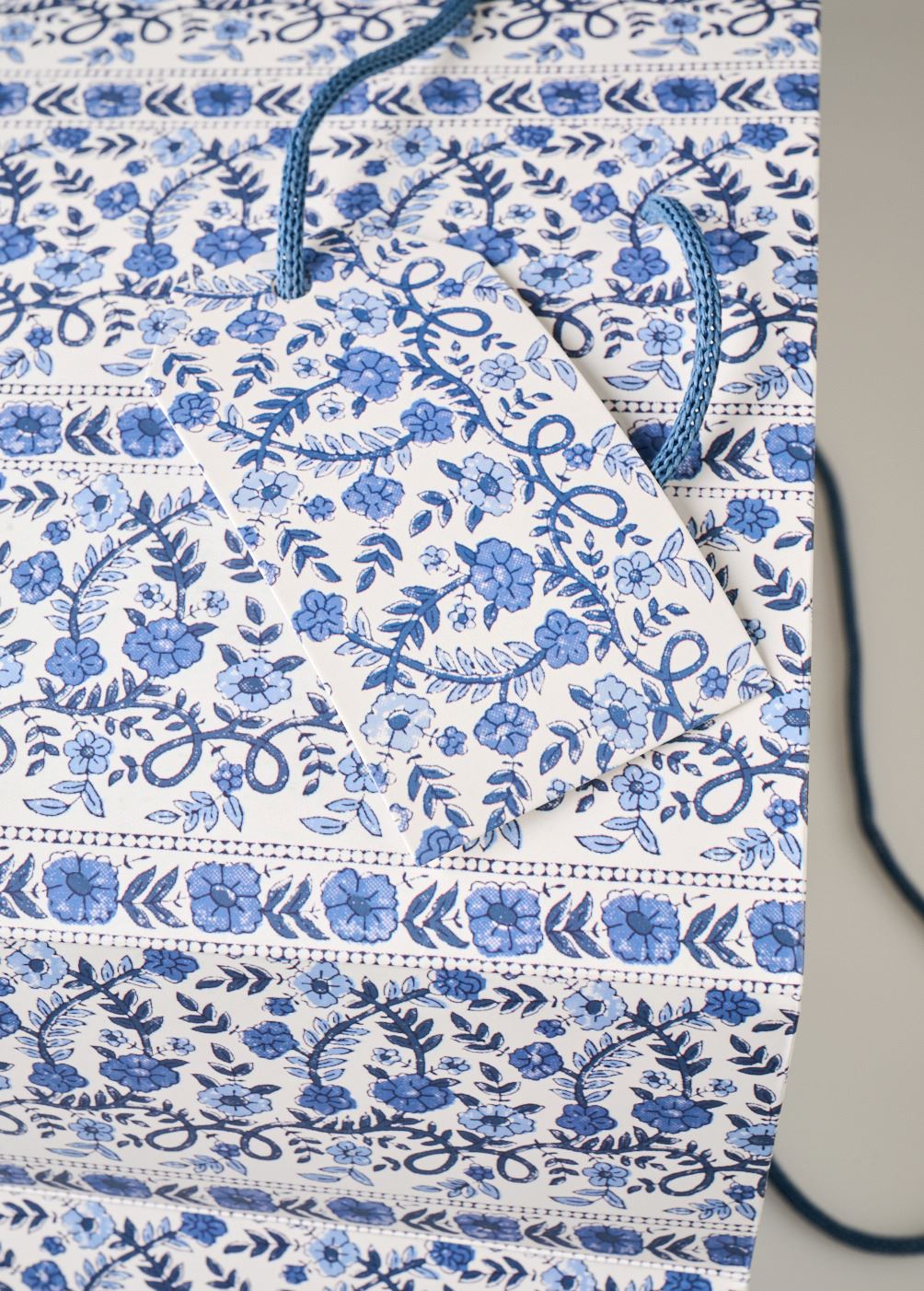 Presentpåse multi/blå - 2