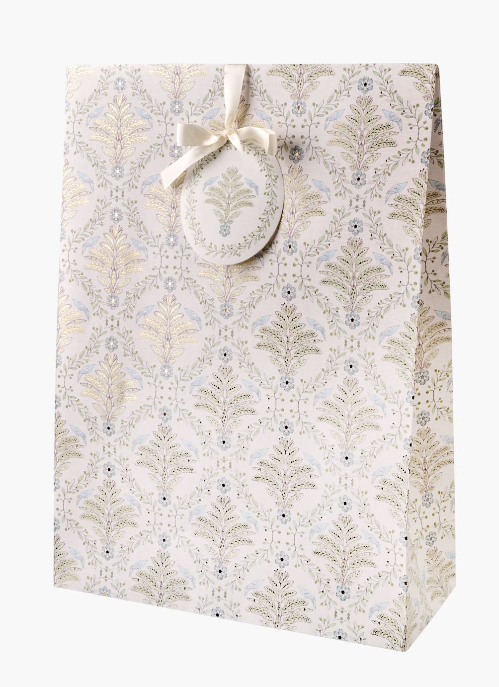 Presentpåse multi/blå - 36x50x15 cm multi/blå - 1