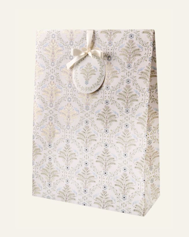 Presentpåse multi/blå - 36x50x15 cm multi/blå - 1