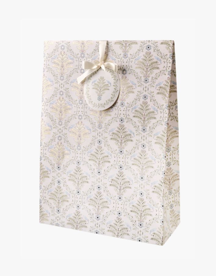 Presentpåse multi/blå - 36x50x15 cm multi/blå - 1