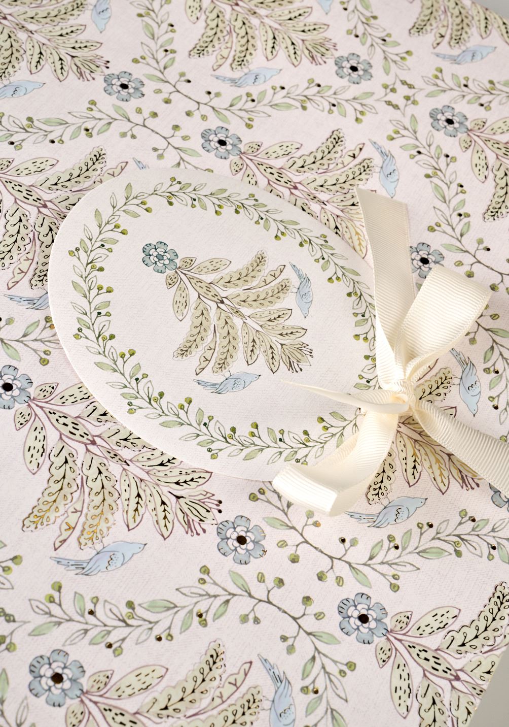 Presentpåse multi/blå - 2