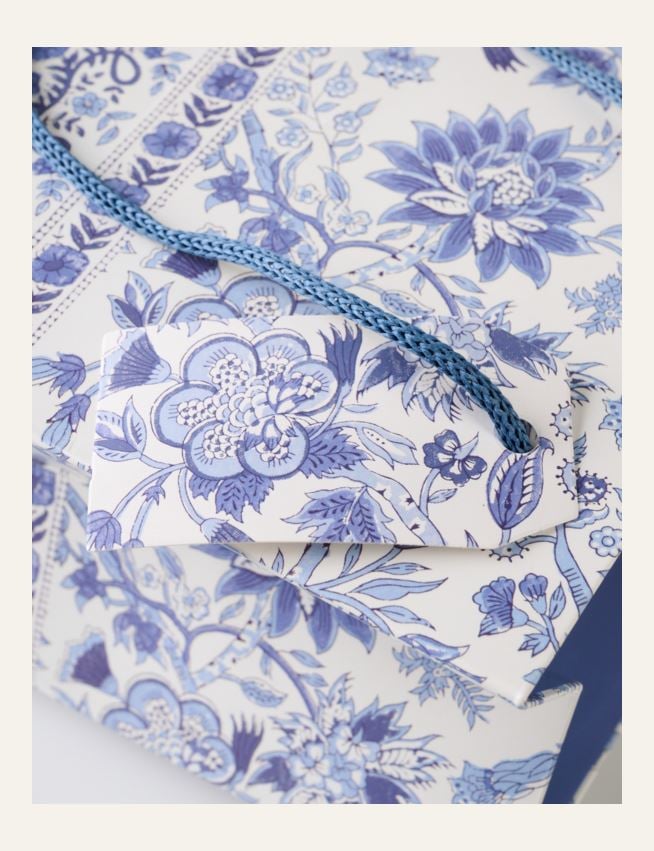 Presentpåse multi/blå - 2