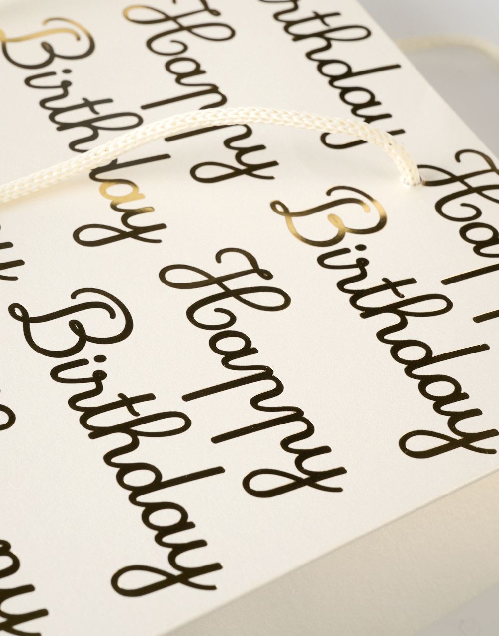 Presentpåse multi offwhite - 2