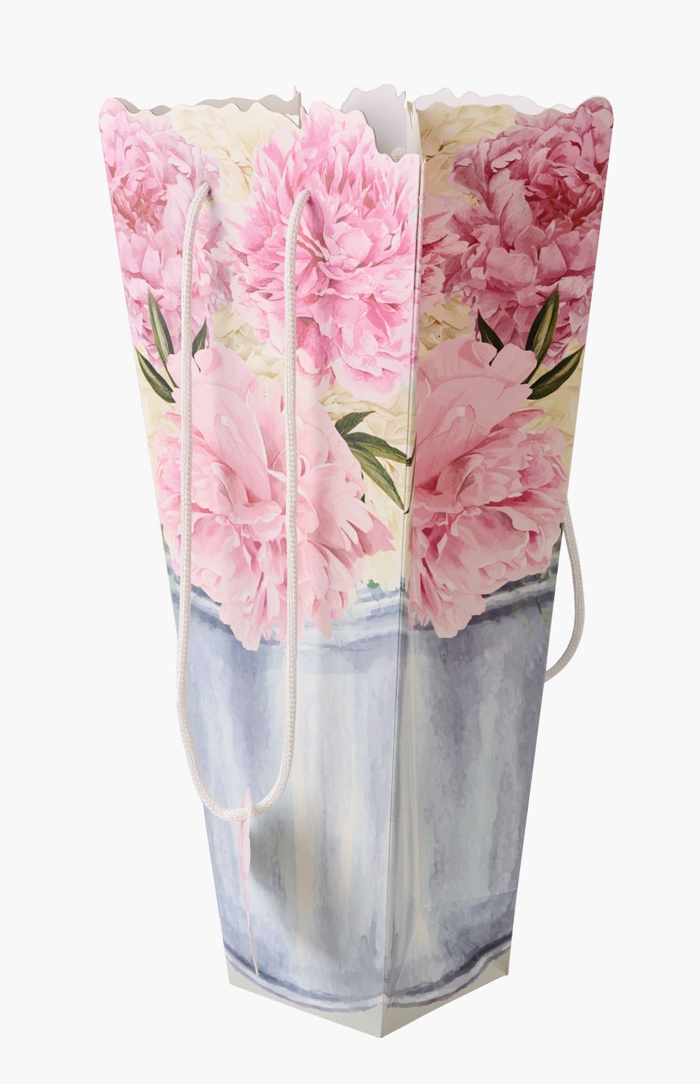 Blomsterpåse multi/rosa - 15,5x36x15,5 cm multi/rosa - 1