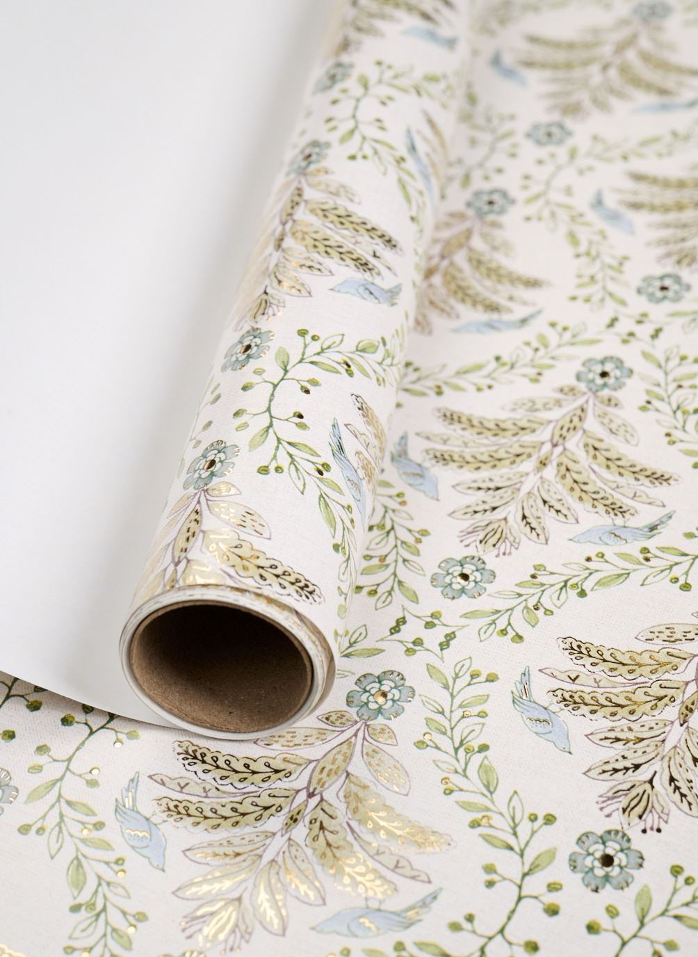 Presentpapper multi/blå - 2