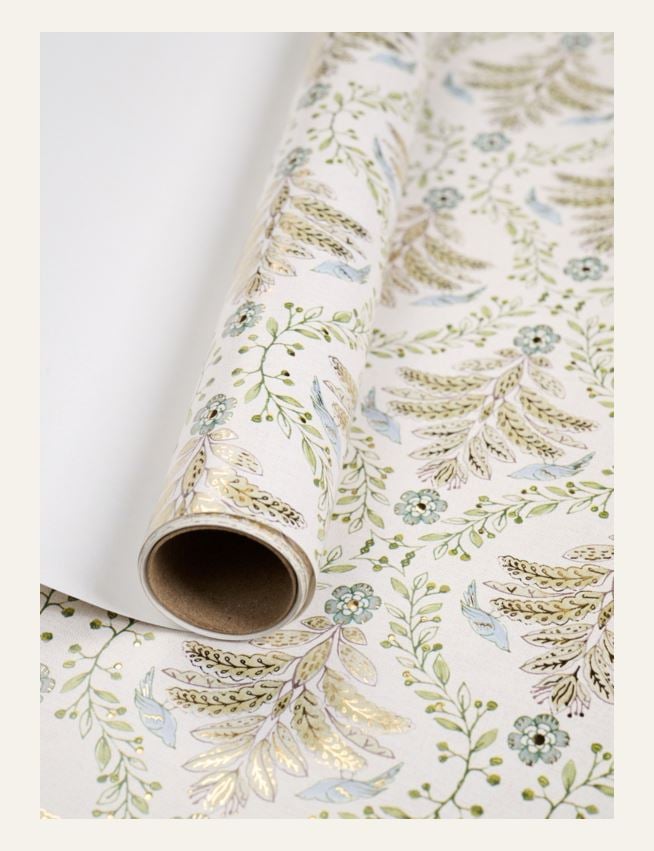 Presentpapper multi/blå - 2