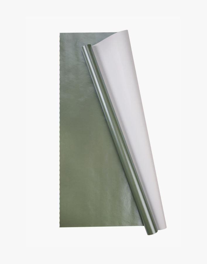 Presentpapper grön - 70cm x 3m grön - 1