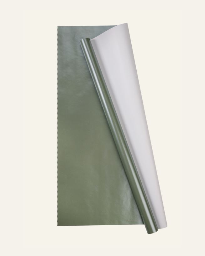 Presentpapper grön - 70cm x 3m grön - 1