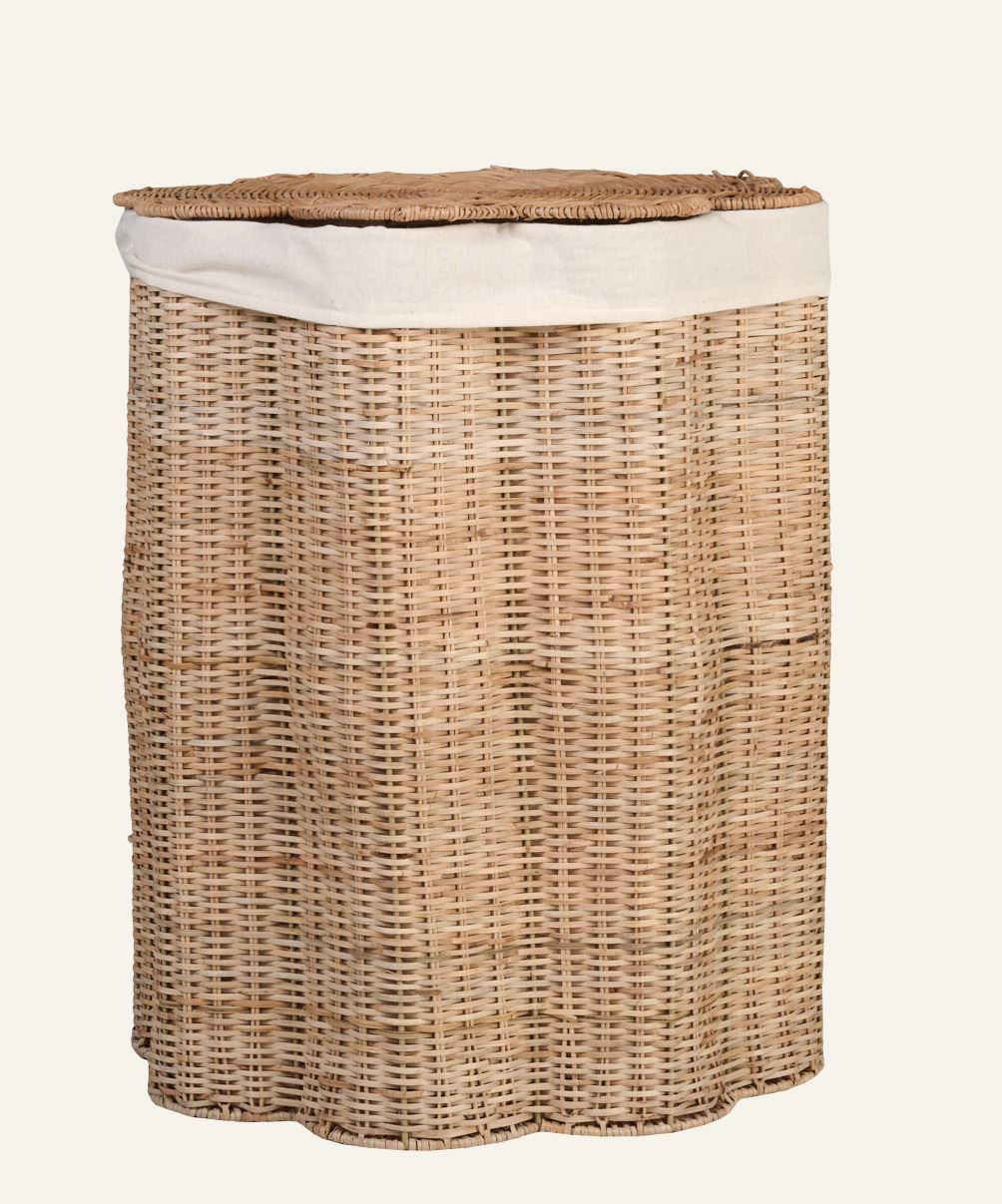 Tvättkorg natur - 45x55 cm natur - 1
