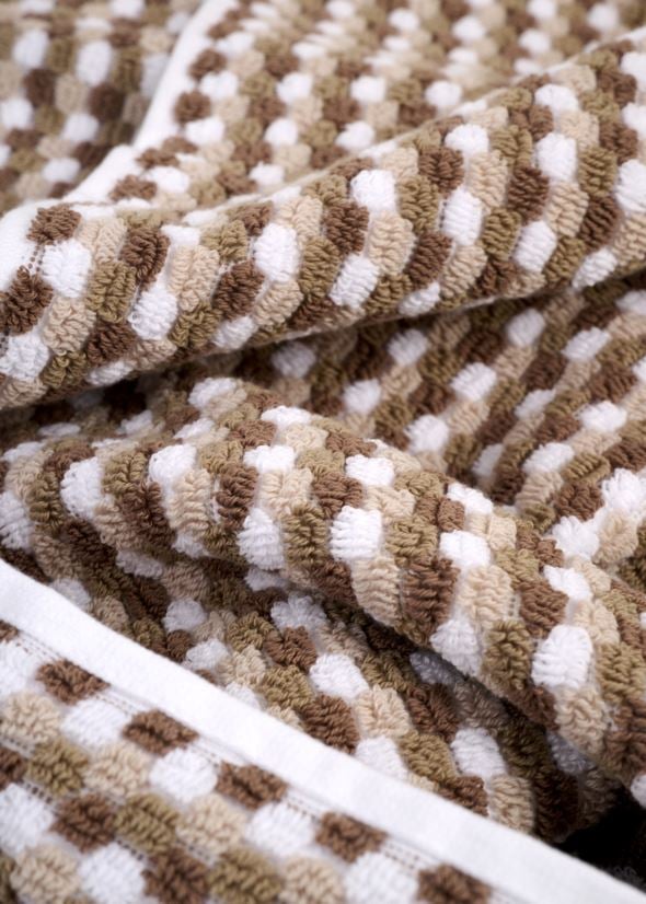 Handduk multi/beige - 2