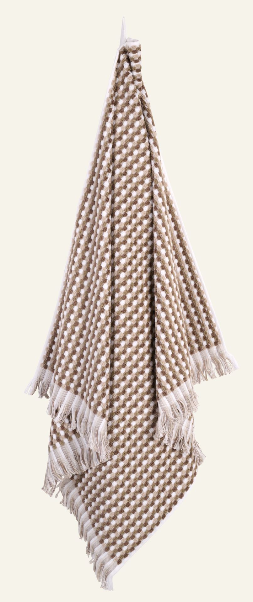 Handduk  multi/beige - 70x140 cm multi/beige - 1