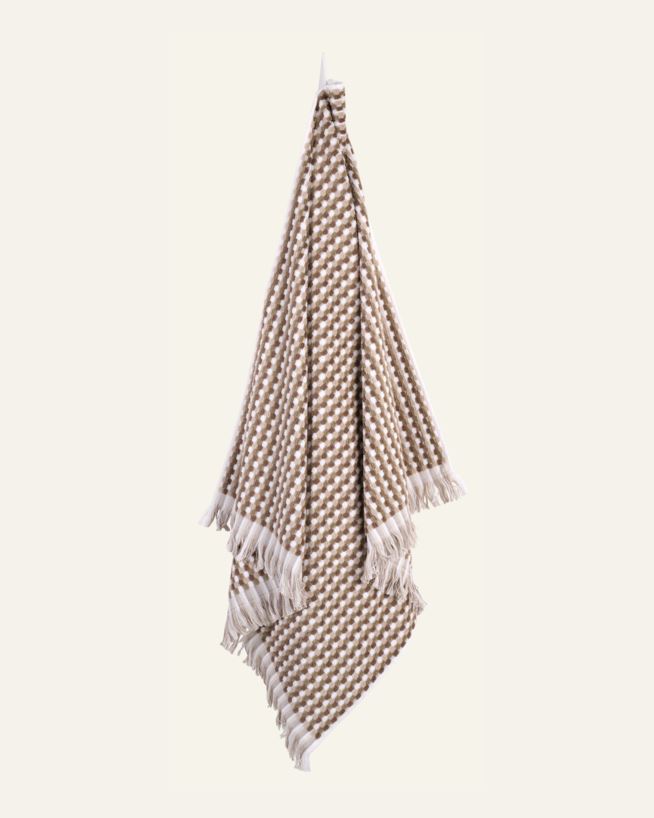 Handduk multi/beige - 70x140 cm multi/beige - 1