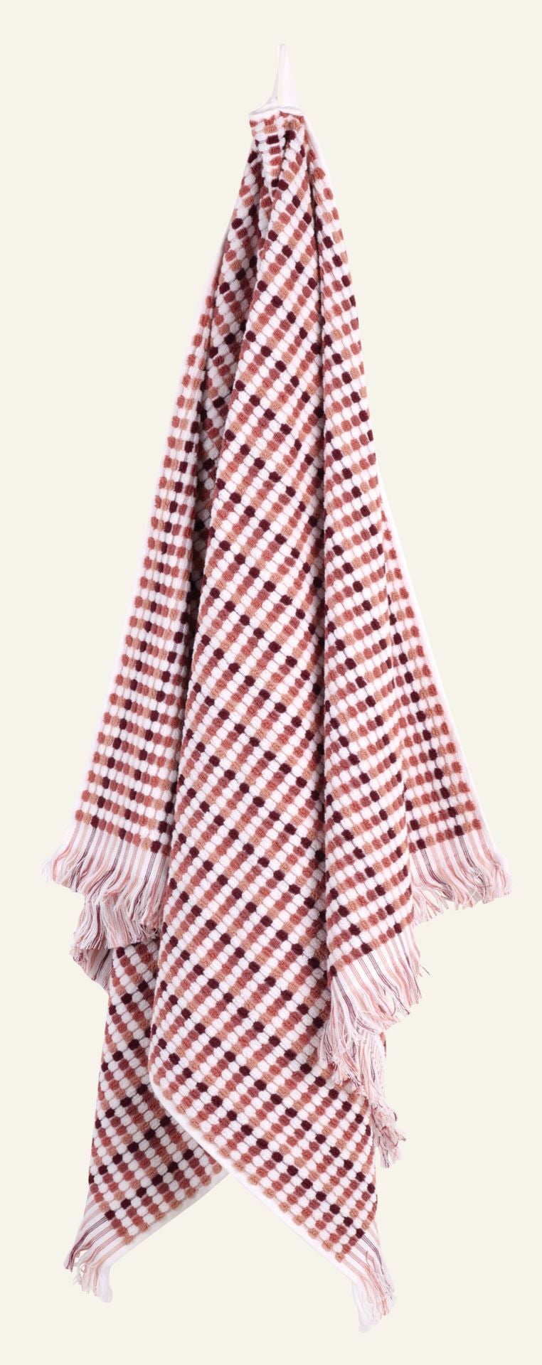 Handduk  multi/rosa - 70x140 cm multi/rosa - 1