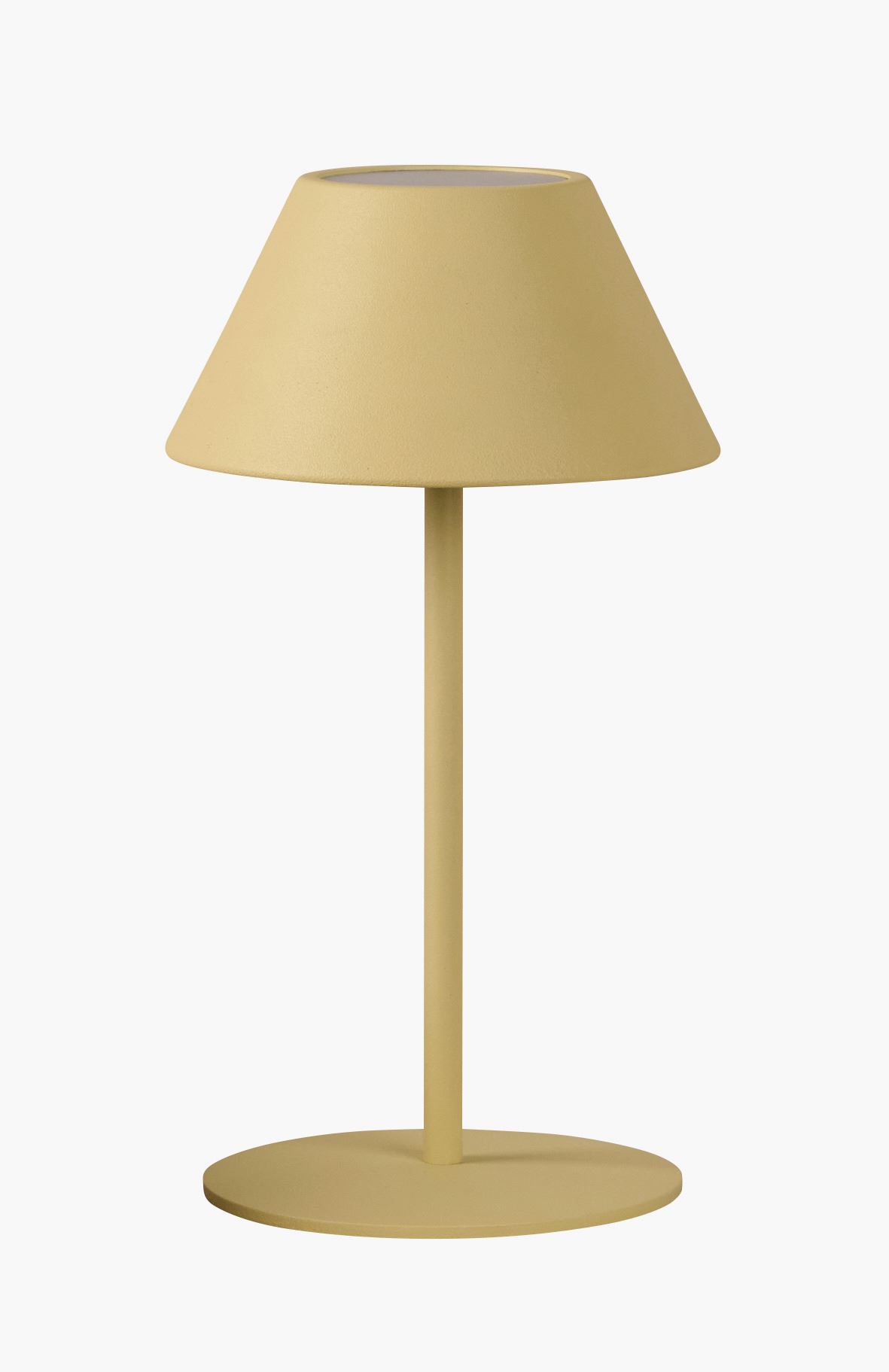 Batteridriven lampa ljusgul - 10x10x21 cm ljusgul - 1