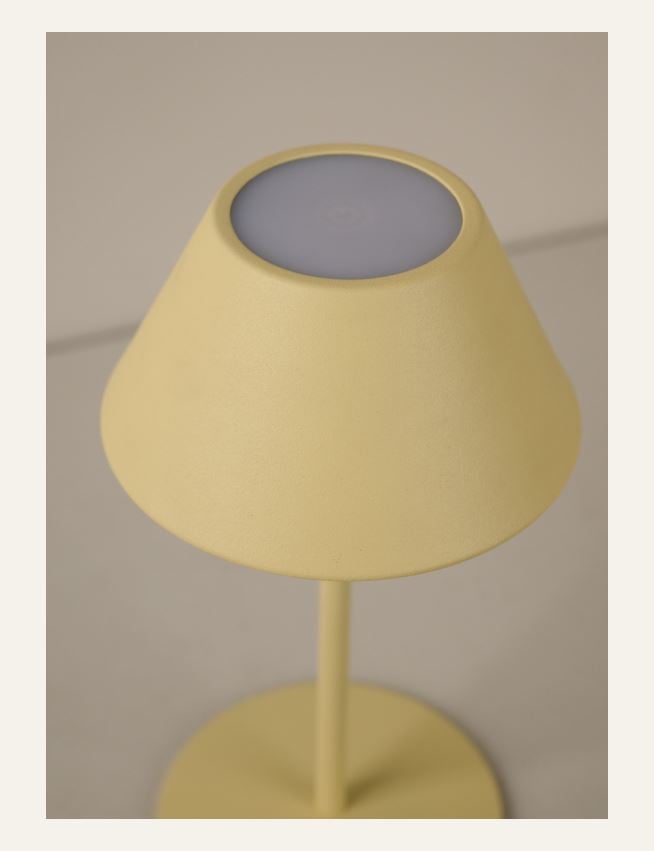 Batteridriven lampa ljusgul - 4