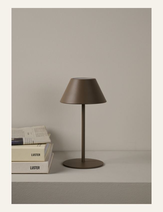 Batteridriven lampa brun - 2