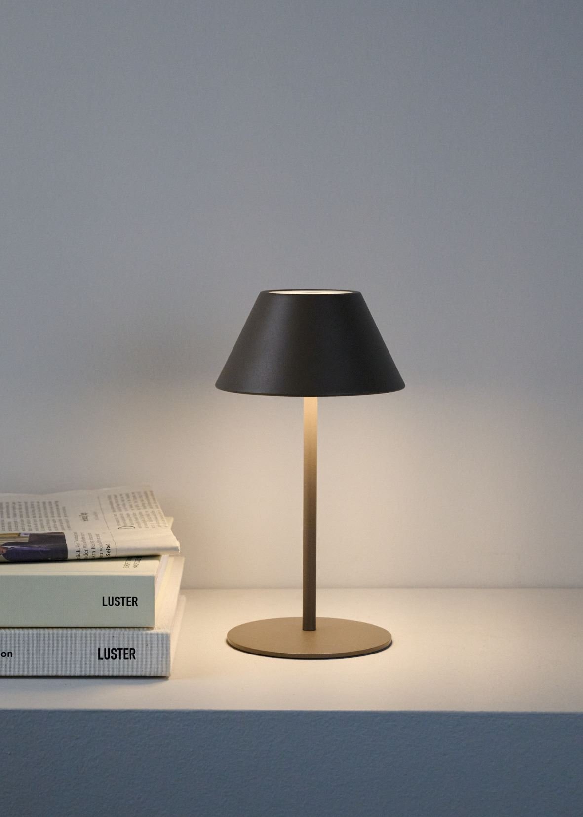 Batteridriven lampa brun - 3