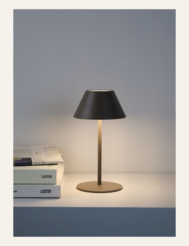 Batteridriven lampa brun - 3