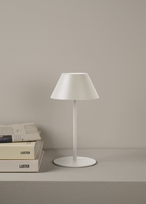 Batteridriven lampa ljusbeige - 3