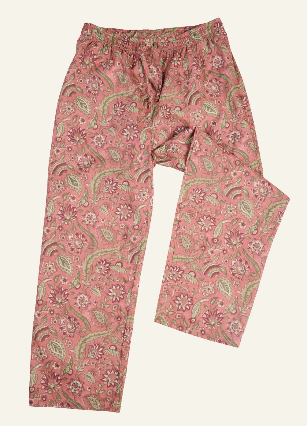 Pyjamasbyxor multi/rosa - one size multi/rosa - 1