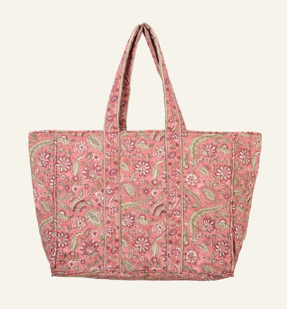 Totebag multi/rosa - 38x48 cm multi/rosa - 1