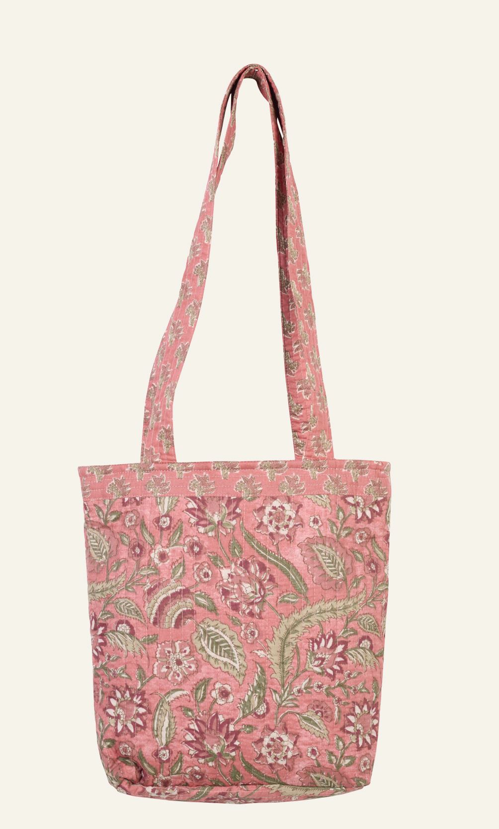 Totebag multi/rosa - 32x30 cm multi/rosa - 1