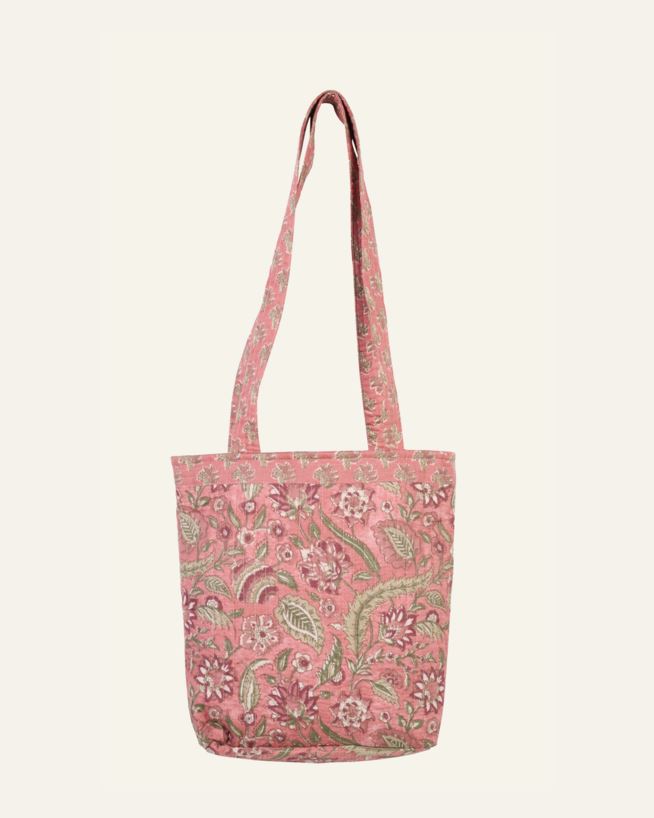 Totebag multi/rosa - 32x30 cm multi/rosa - 1