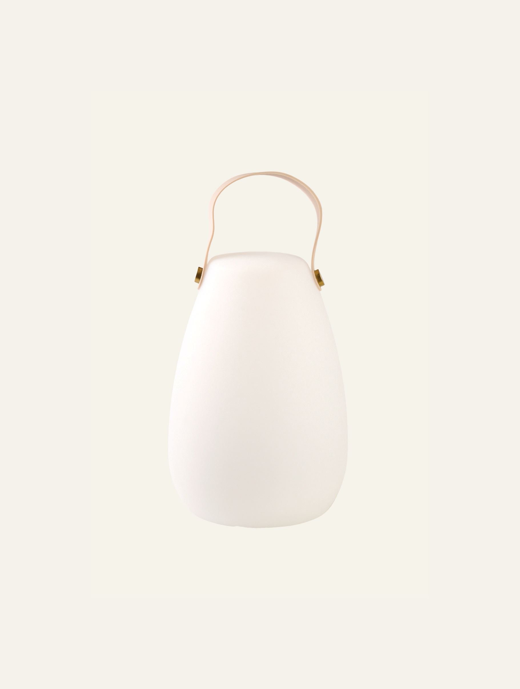 Batteridriven lampa ljusbeige - 2