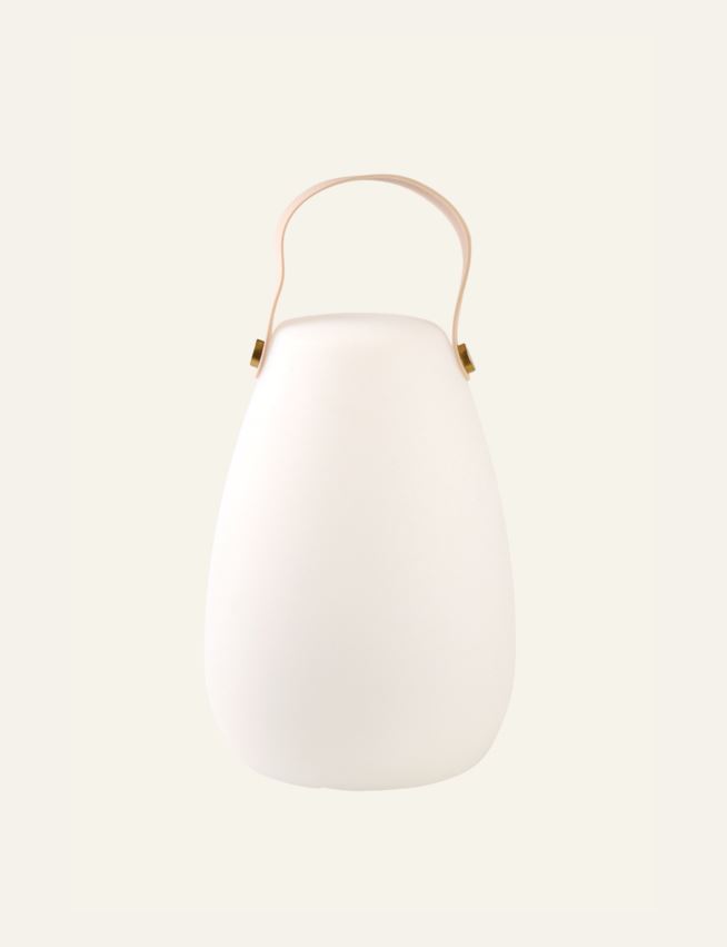 Batteridriven lampa ljusbeige - 2