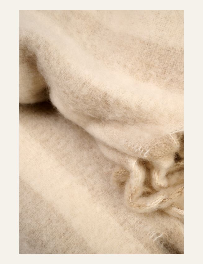 Pläd beige - 2