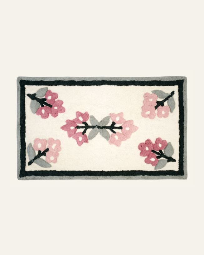 Badrumsmatta multi/rosa - 55x90 cm multi/rosa - 1
