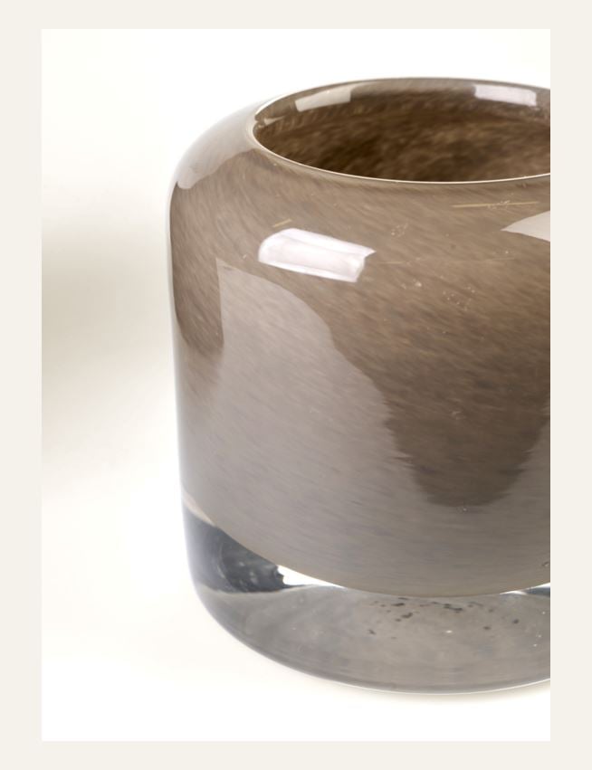 Värmeljushållare taupe - 2