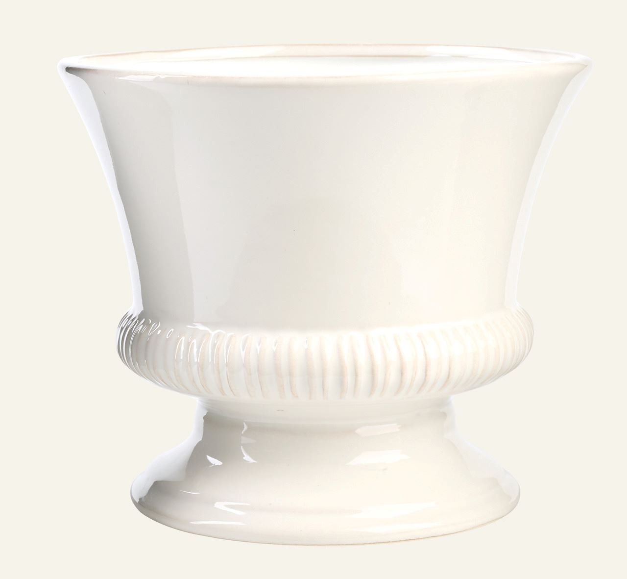Kruka vit - 20x20x17 cm vit - 1