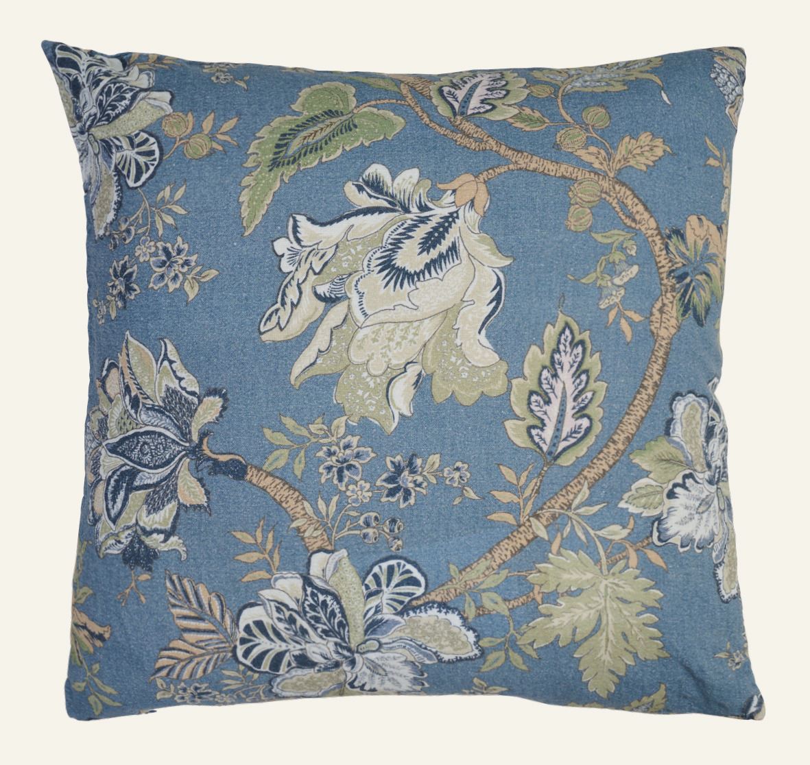 Prydnadskudde multi/blå - 50x50 cm multi/blå - 1