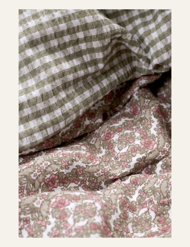 Påslakanset i bäckebölja multi/rosa - 3