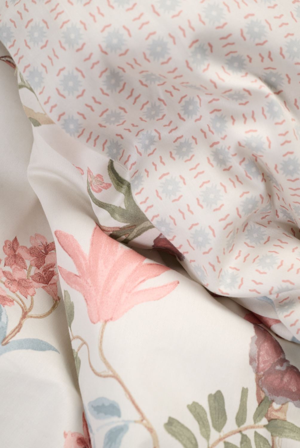 Påslakanset i satin offwhite - 4