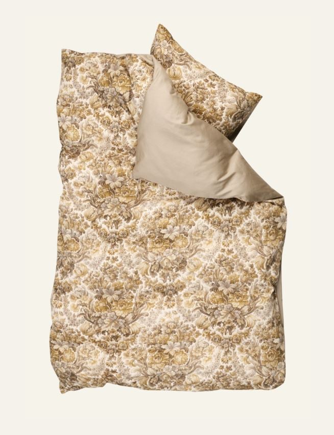 Påslakanset i satin multi/grå - 2
