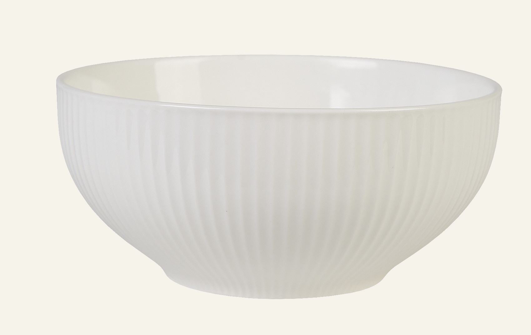 Skål vit - ø15cm  h7cm vit - 1