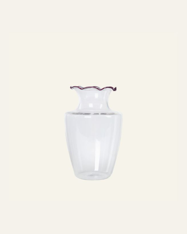 Vas transparent - 8,4x8,4x13 cm transparent - 1