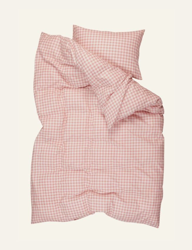 Påslakanset i flanell rosa - 2