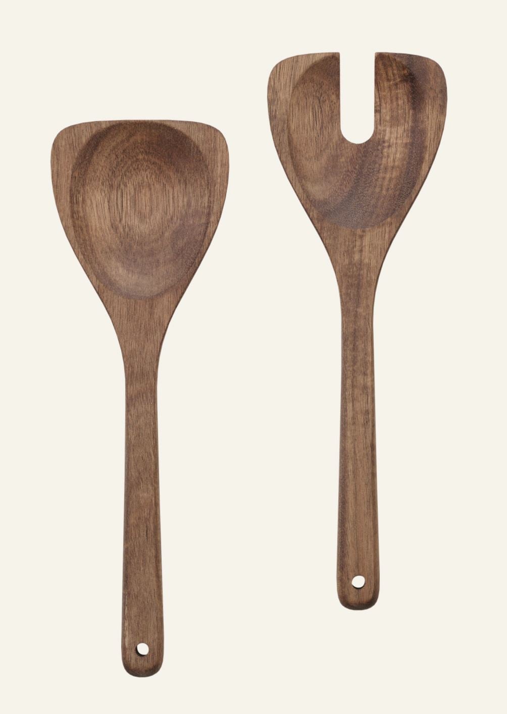 Salladsbestick brun - 25x8,2 cm brun - 1