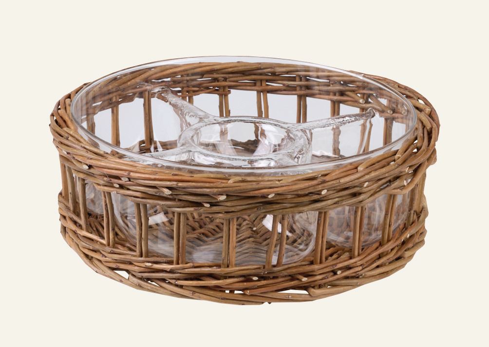 Multibolle natur - ø28,5 h9,5 cm natur - 1