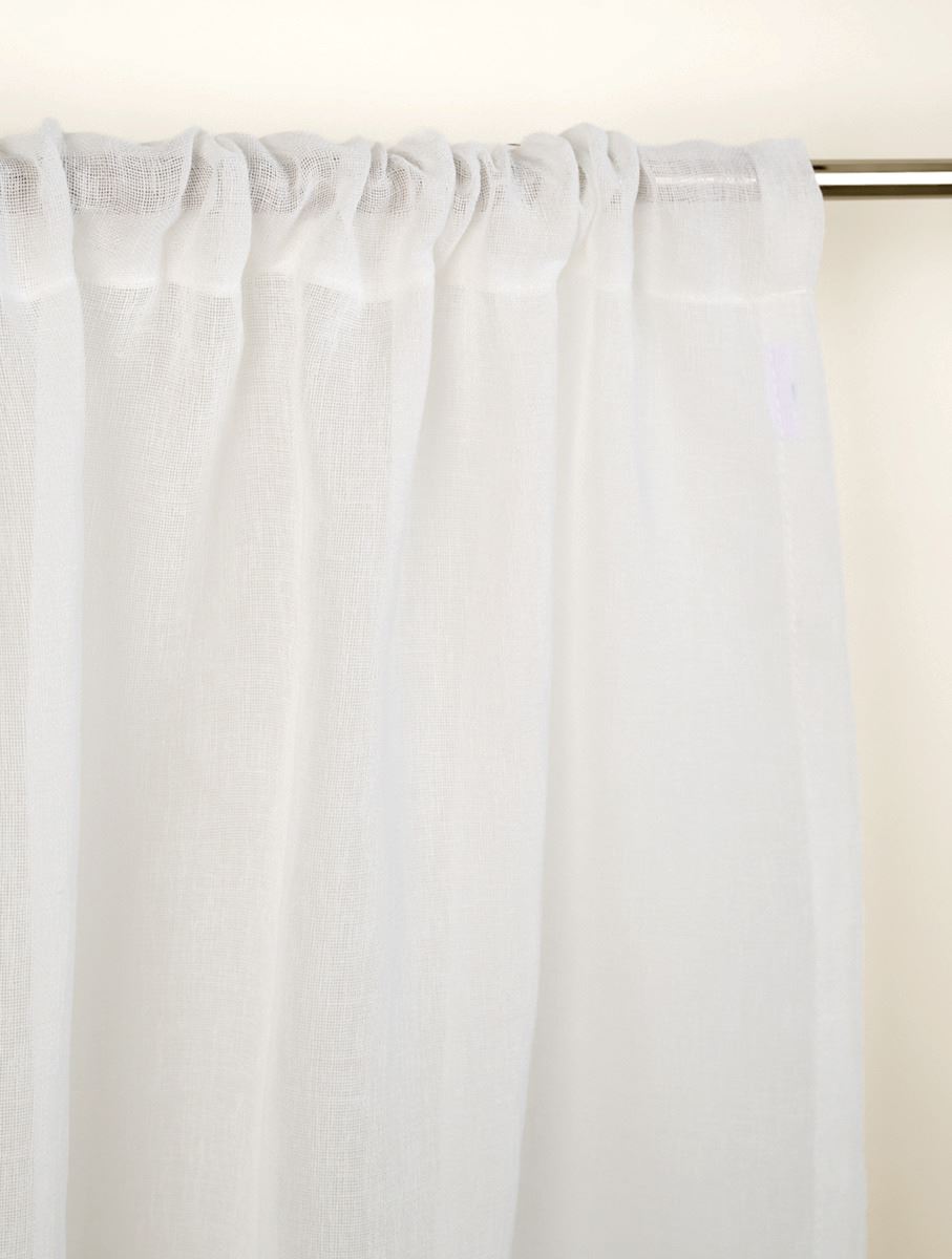 Gardinkappa lång offwhite - 2