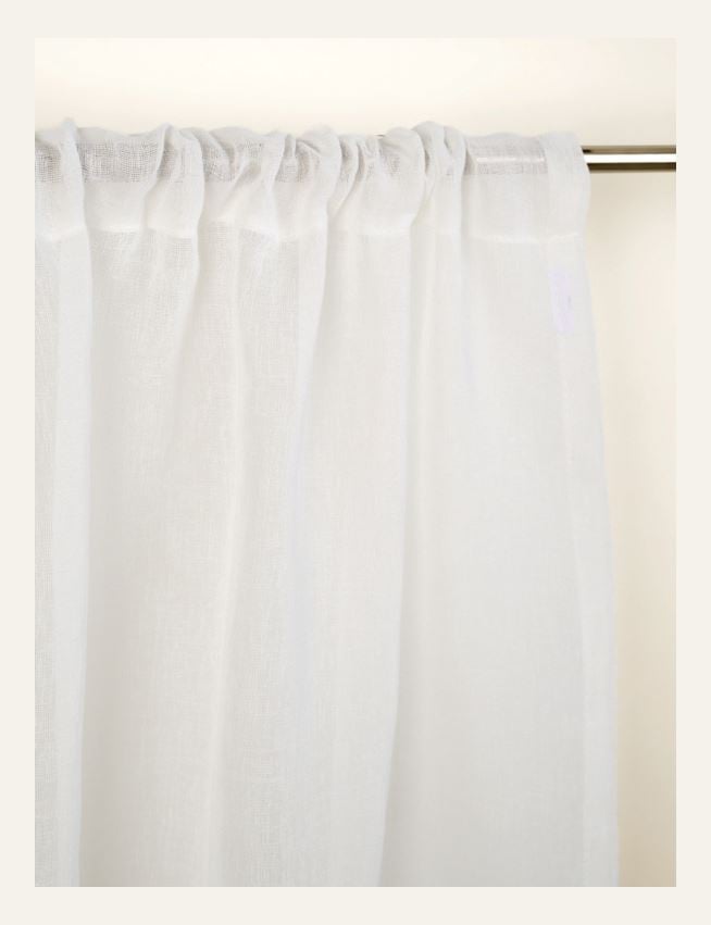 Gardinkappa lång offwhite - 2